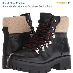 STEVE MADDEN BLACK BOOTS 😍